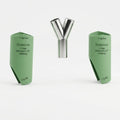 Set de plantillas Y Splitter — caño 2.5" (45° y 60°)