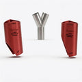 Set de plantillas Y Splitter — caño 3" (45° y 60°)